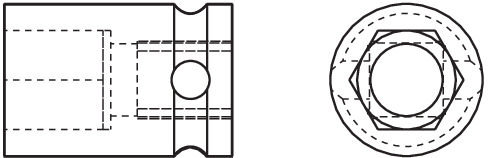 Schlagnuss SLN-3/8" SLN SW 13