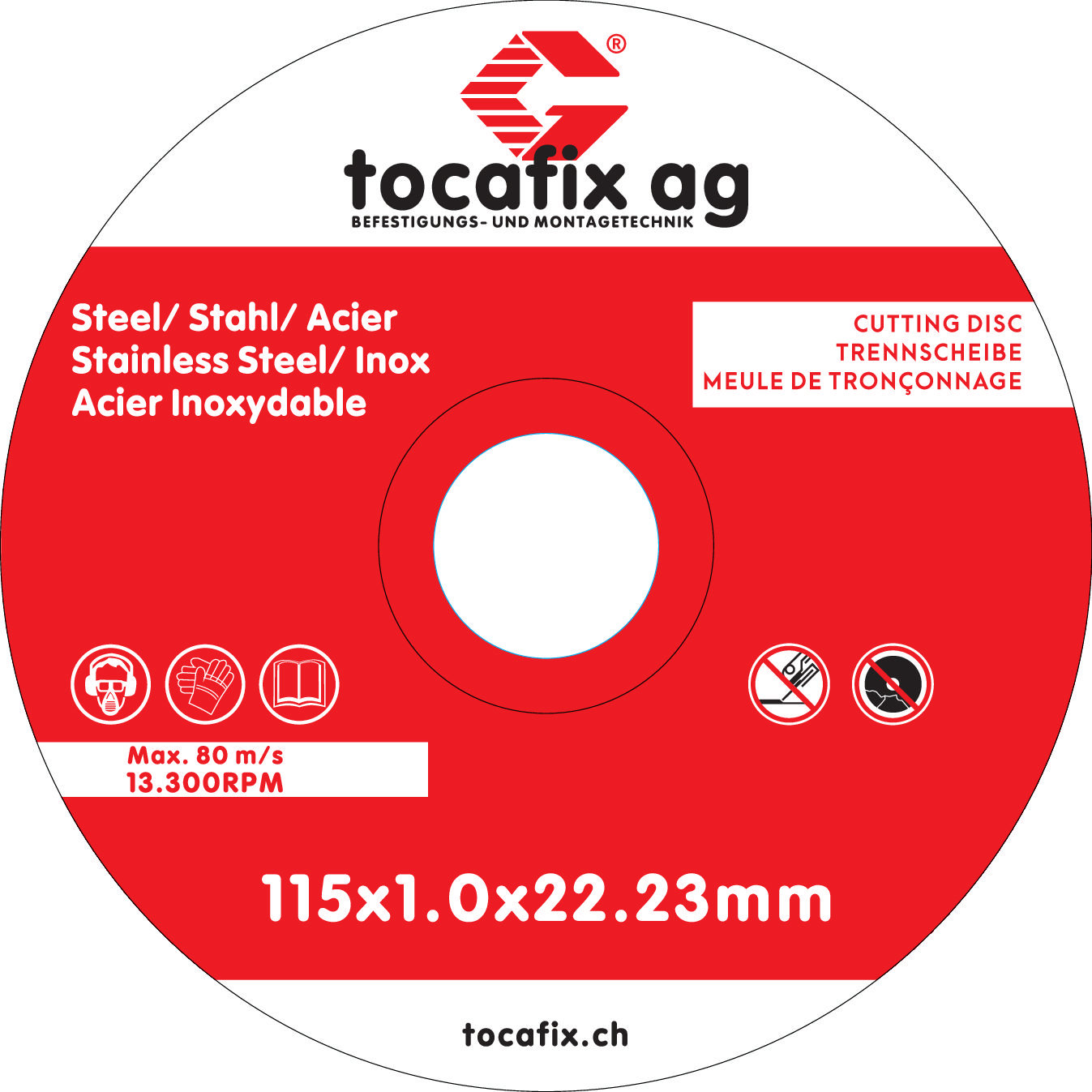 Trennscheibe Kombi TRK TRK 115 x 1.0