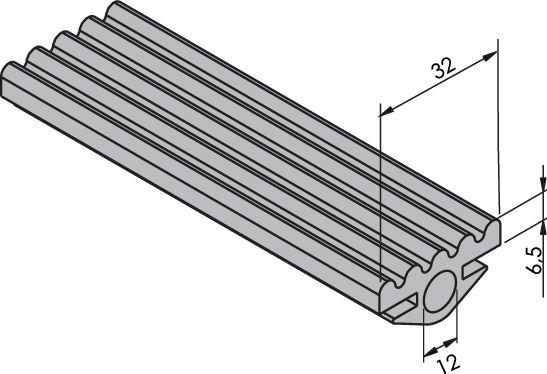 Einlegegummi TDG-L 28 (in lm)