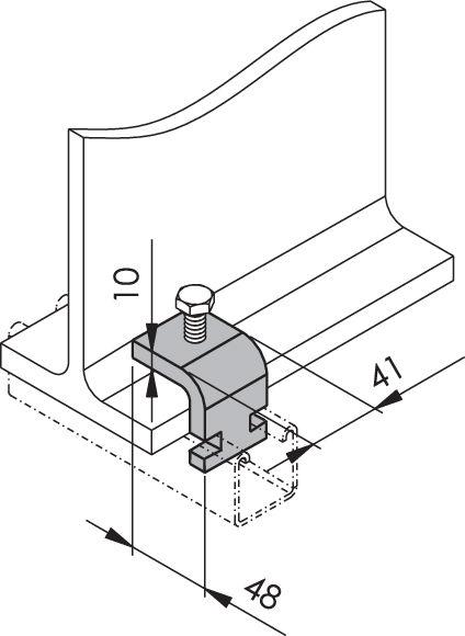 Pince de serrage P 2489-HDG P2489-HDG