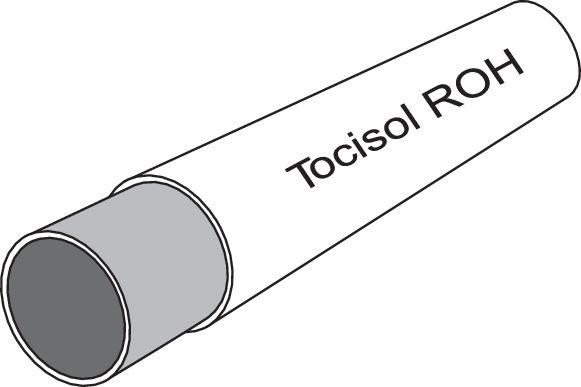 Dünnwandisolierung Tocisol® ROH