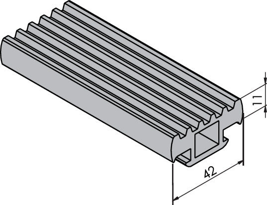 Silikongummi SG-S SG-S 25mm