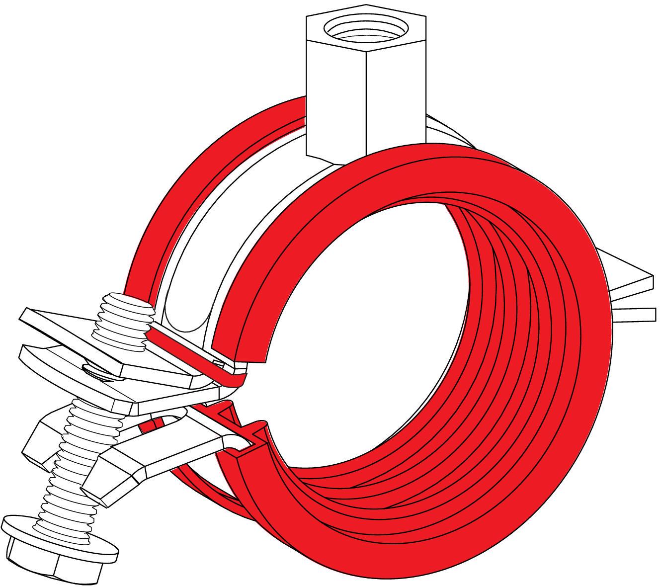 Rohrschelle RSS-HT-L RSS-HT-L    15-19mm