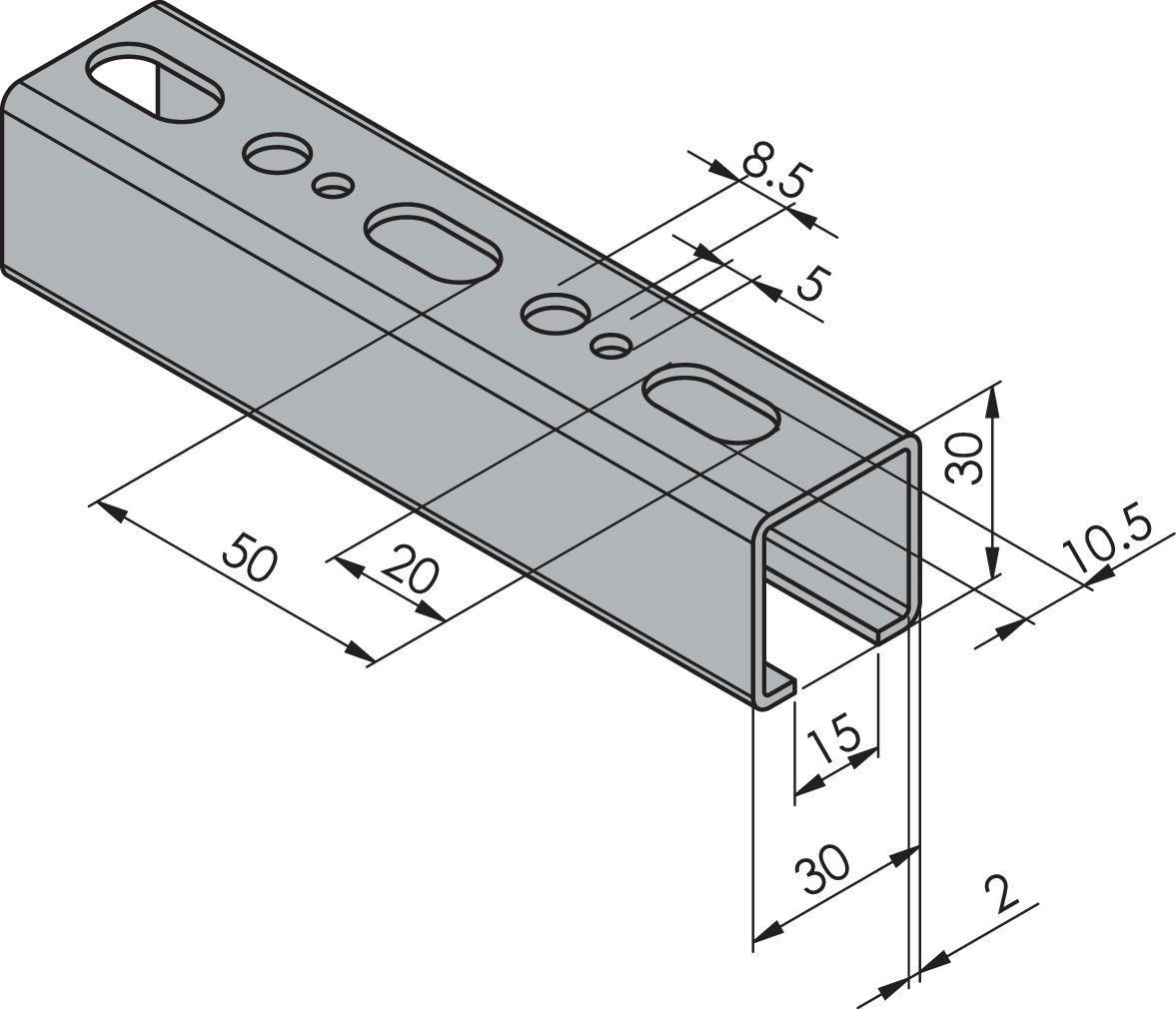 Tragschienen UNI-Leicht