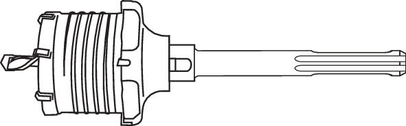 Hartmetall Bohrkrone BK-N-HM SET BK-N-HM SET 71/88