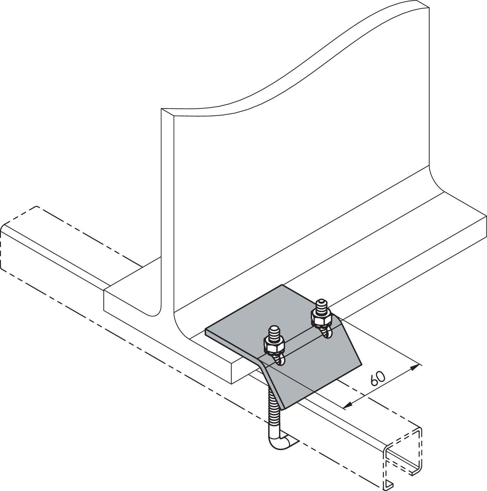 Schienenklemme UNI-KP UNI-KP