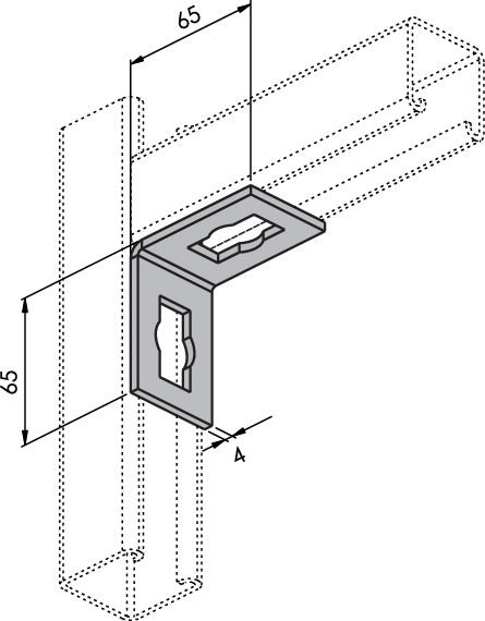 Equerre de support TQ-L2 TQ-L2