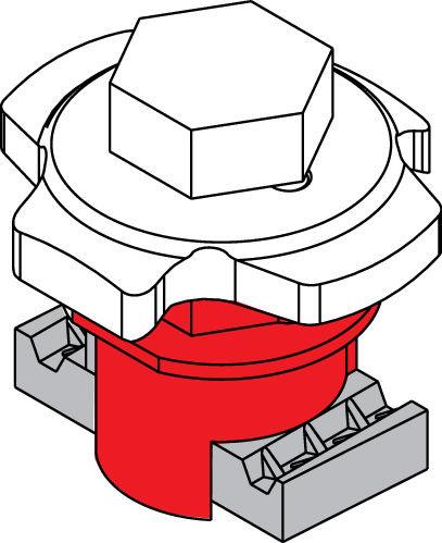 Bouton de fixation TQ-K-HDG TQ-K-HDG M10