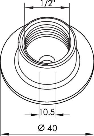 Grundplatte rund GPR-2 GPR-2