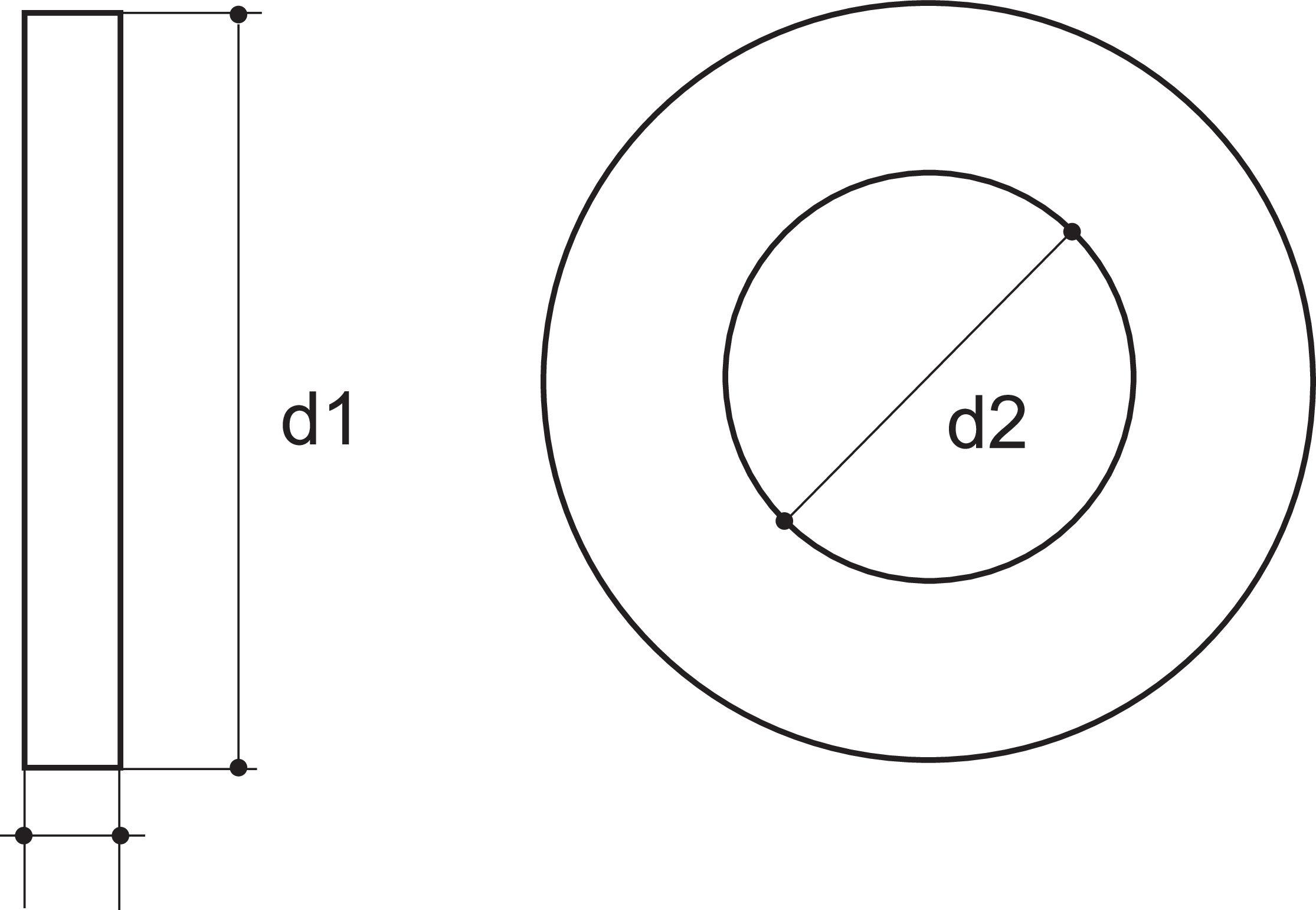U-Scheibe DIN 125A-HDG