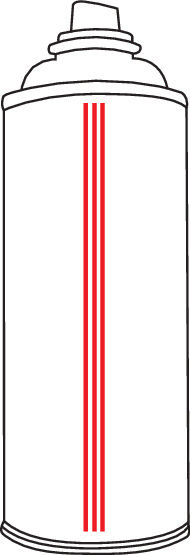 Markierspray 360° 360° orange