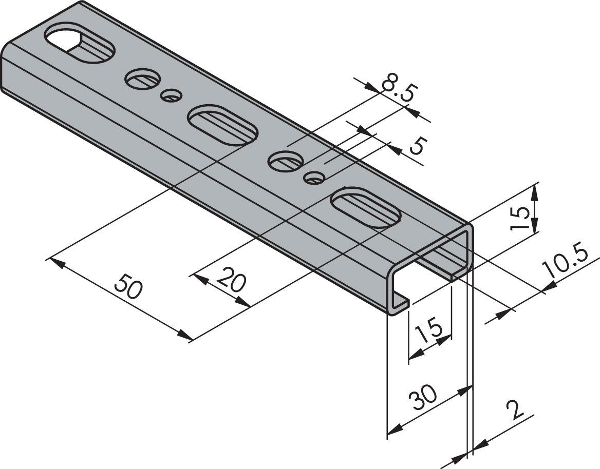 Tragschienen UNI-Leicht