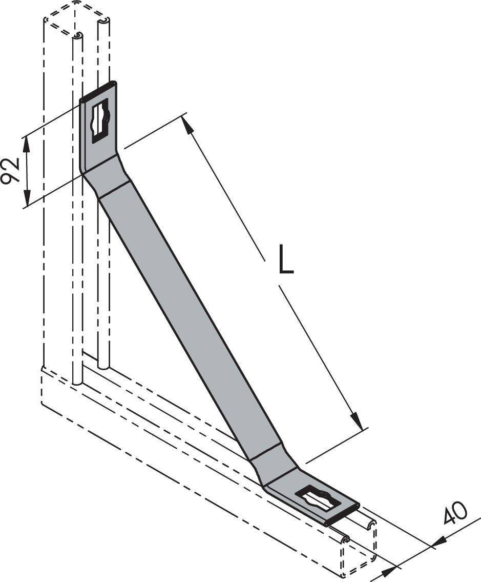 Liaison d'affilage 45° TQ-KO/45° TQ-KO-300/45°