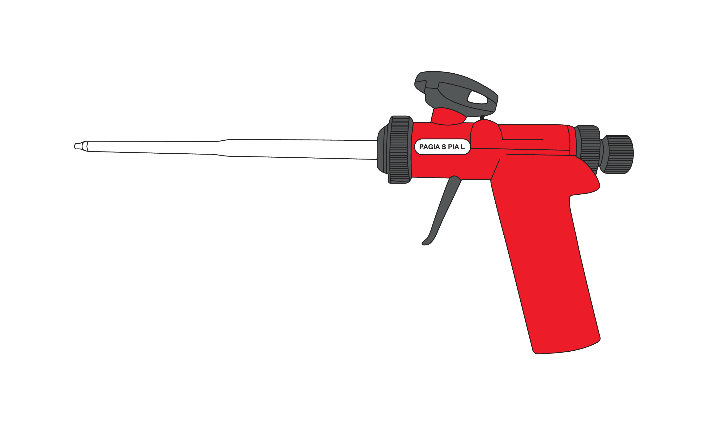 Schaumpistole Profi SPU-TP SPU-TP