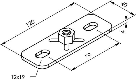 Grundplatte GPL-S-E GPL-S-E M10