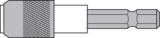 Schnellwechsel-Bithalter UNH2 UNH2 1/4" - 60mm