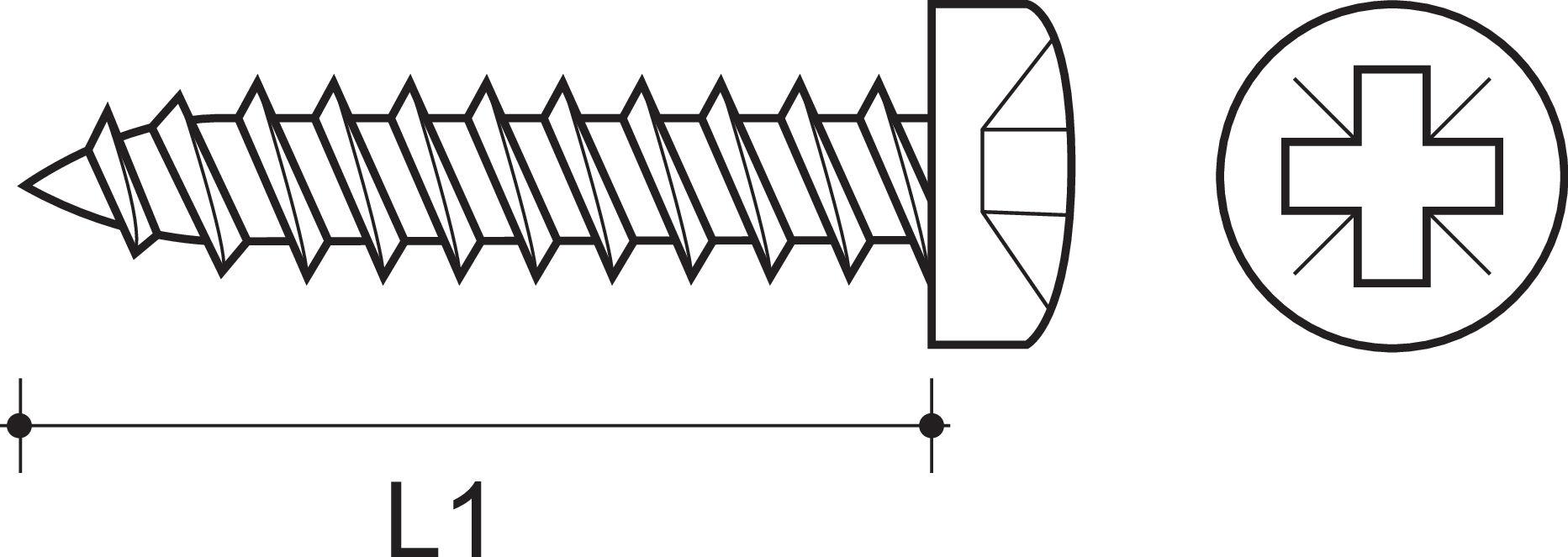 Spanplattenschraube SPPP