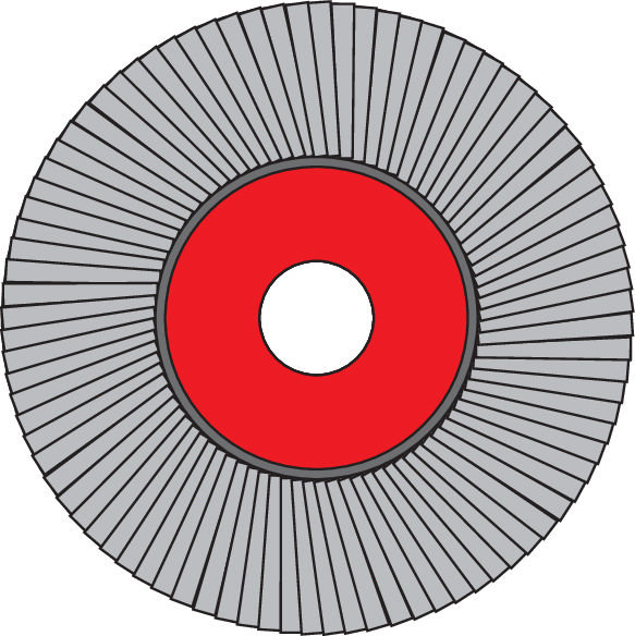 Fächerscheibe ZK ZK  40/125