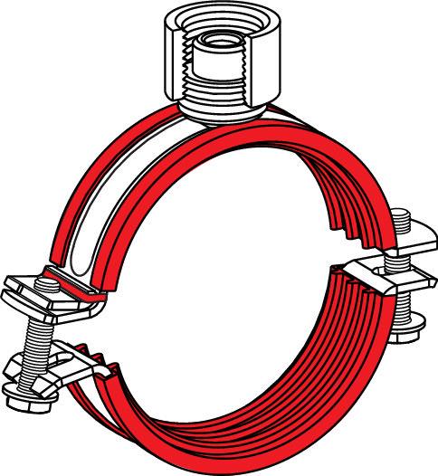 Hochtemperatur-Rohrschelle RSS-HT