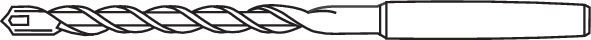 Zentrierbohrer BK-N-ZBS BK-N-ZBS 8 x 175
