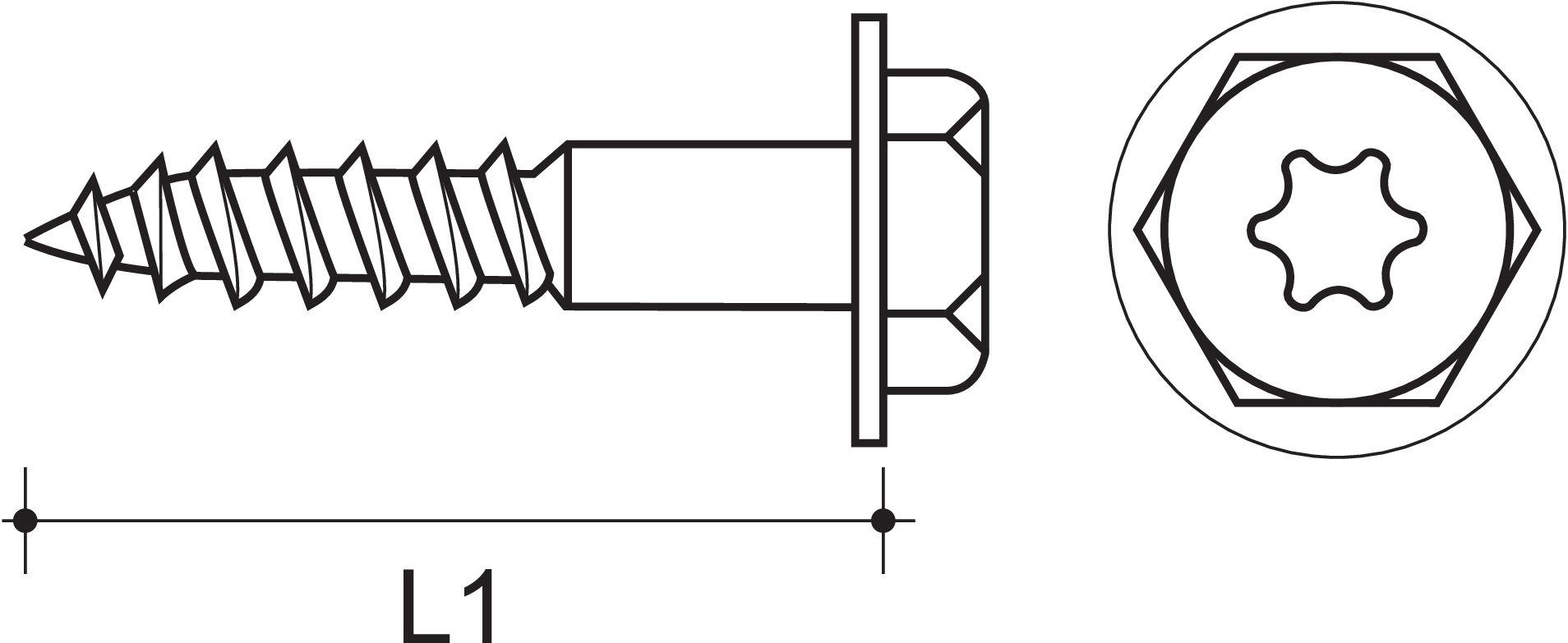 Scheibenschraube SEI