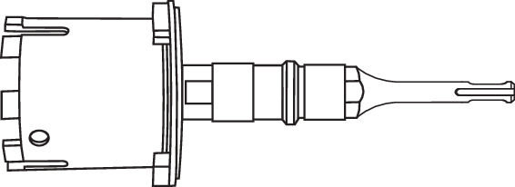 Diamant-Bohrkrone BK-N-D SET BK-N-D SET 72/88