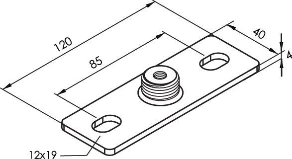 Grundplatte GPL-SAI-E GPL-SAI-E