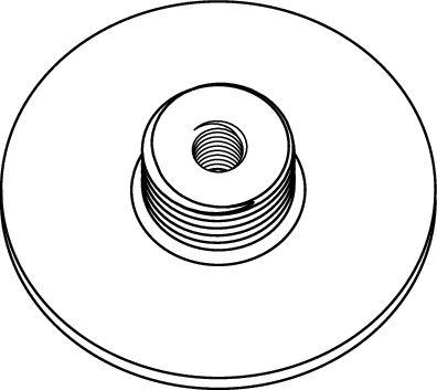 Grundplatte rund GPR-2-A GPR-2-A