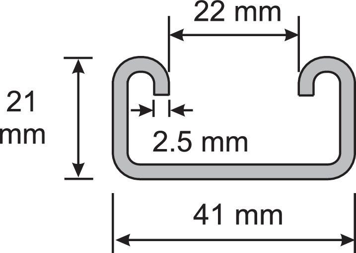 Tragschienen CH-schwer
