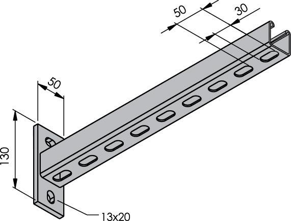 Console de paroi CA4-E CA4-E 750