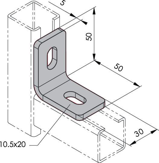 Eckwinkel UNI-L UNI-L90°