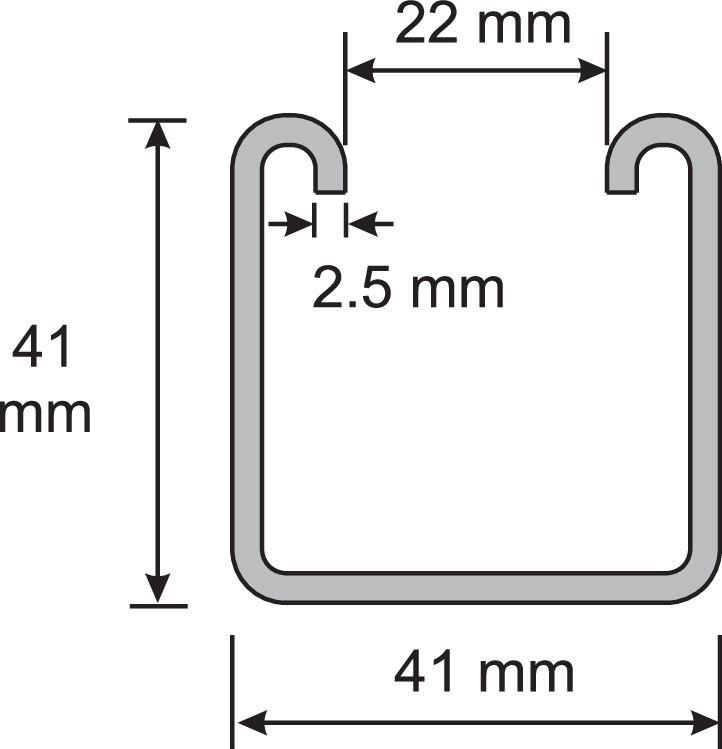 Tragschienen CH-schwer