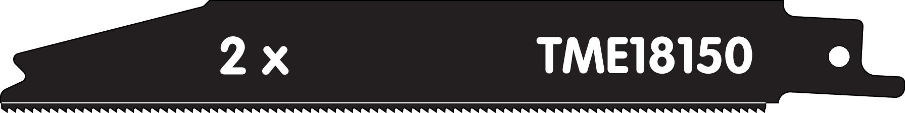 Tigersägeblätter Hartmetall TME18 TME18150