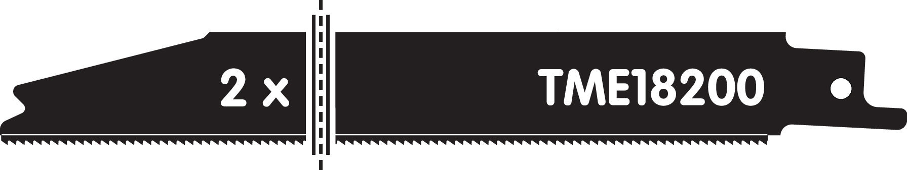 Tigersägeblätter Hartmetall TME18 TME18200